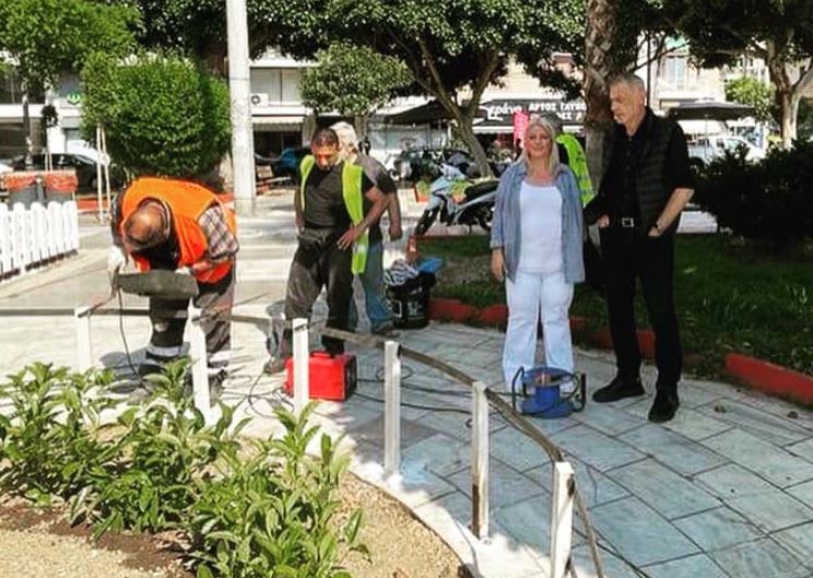 Πλατεία Φρεαττύδας: Ακόμα μια όμορφη παρέμβαση από την Διεύθυνση Περιβάλλοντος και Πρασίνου του δήμου Πειραιά (ΦΩΤΟ)