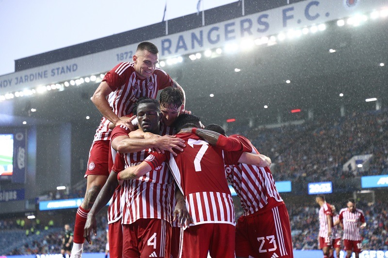 Ρέιντζερς - Ολυμπιακός 1-3: Ερυθρόλευκο "πάρτι" στην Σκωτία!