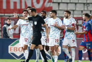 "Σφαγή" του Ολυμπιακού στον Βόλο....