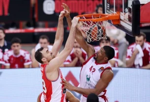 Ολυμπιακός-Αρμάνι Μιλάνο 79-74 :  Αγχωτική νίκη και ποδαρικό με το δεξί στο νέο έτος 