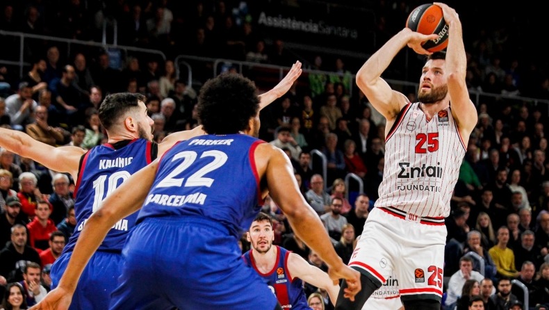 Μπαρτσελόνα-Ολυμπιακός 86-78