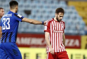 Λαμία - Ολυμπιακός 1-0: Αδράνησε και στραβοπάτησε ο Ολυμπιακός