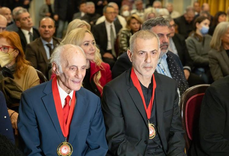 Ολυμπιακός: Οι Βετεράνοι βραβεύσαν τον Ηλία Υφαντή και τον Γιάννη Μώραλη