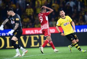 ΑΕΚ - Ολυμπιακός 1-0: Τρίποντο για την Ένωση με "μπάζερ μπίτερ" Ελίασον