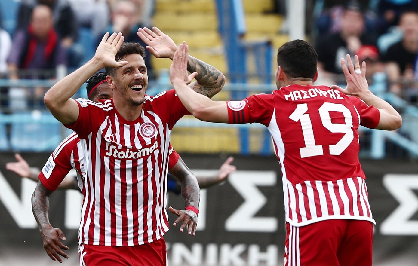 Λαμία – Ολυμπιακός 1-5: Με "Πεντάρα" συνεχίζει το κυνήγι του τίτλου