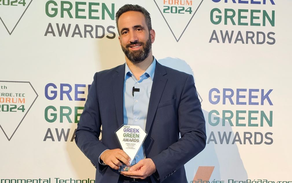 Βραβείο στον Δήμο Πειραιά για το πρόγραμμα ανακύκλωσης "Κάνθαρος" στα "Greek Green Awards 2024"
