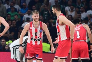 Παναθηναϊκός - Ολυμπιακός 84-89: «Ερυθρόλευκο» το πρώτο βήμα προς τον τίτλο