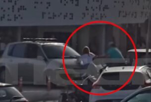 Bίντεο-ντοκουμέντο από επίθεση που δέχθηκε η Χριστίνα Παππά από άνδρα για μια… θέση πάρκινγκ