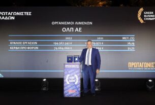 ΟΛΠ Α.Ε.:  Δύο βραβεία για τη συμβολή της Εταιρείας στην ελληνική οικονομία
