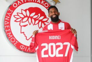 Στον Ολυμπιακό μέχρι το 2027 ο Ροντινέι