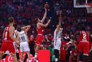 Ολυμπιακός: Επικράτησε με 74-68 της Ζαλγκίρις Κάουνας στο ΣΕΦ
