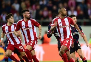 ΟλυμπιακόςΡέιντζερς 1-1