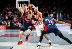 «Ατσάλινος» ο Ολυμπιακός νίκησε μέσα στην Ισπανία την Μπασκόνια στην