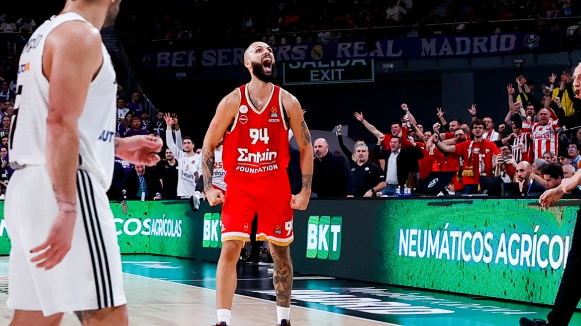 Ολυμπιακός: Η «καλημέρα» στο twitter με τον πανηγυρισμό του Φουρνιέ στη Μαδρίτη