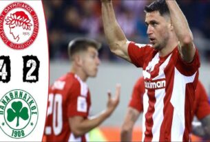 Ο Ολυμπιακός 4-2 τον ΠΑΟ καλπάζει για τον τίτλο