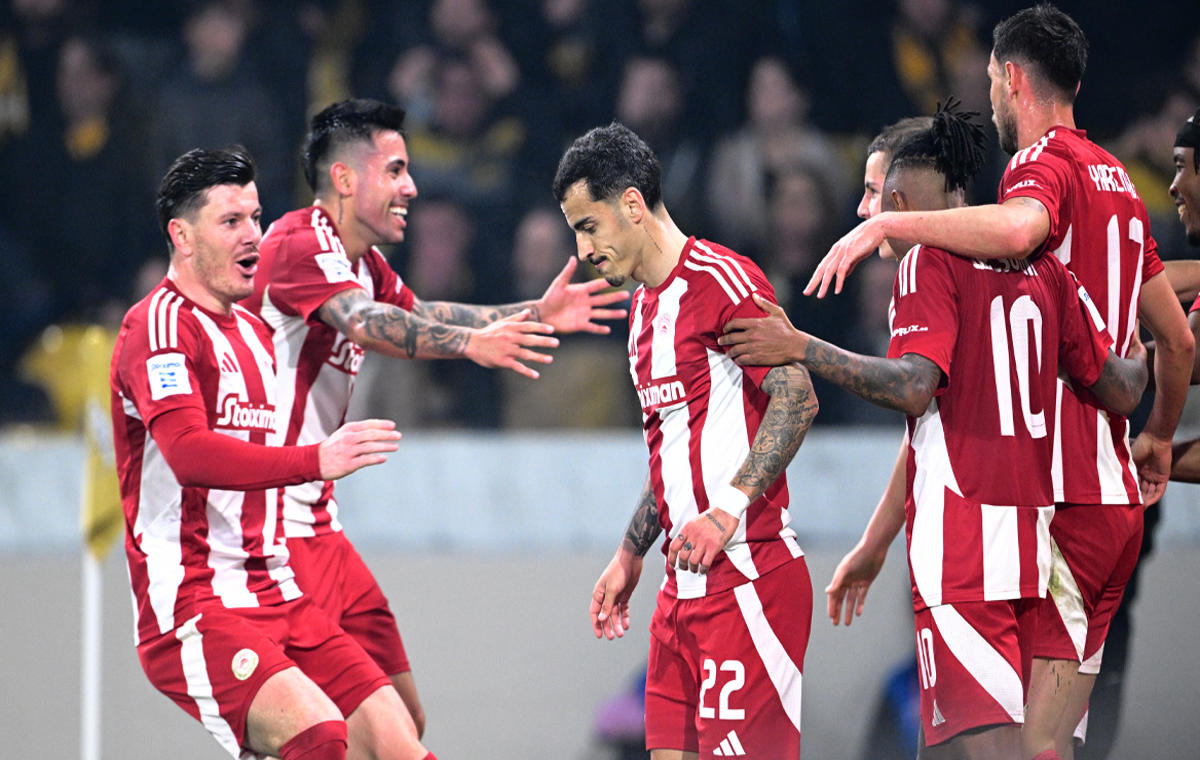 ΑΕΚ-Ολυμπιακός 0-1: Άλμα τίτλου με Γκολάρα του Τσικίνιο