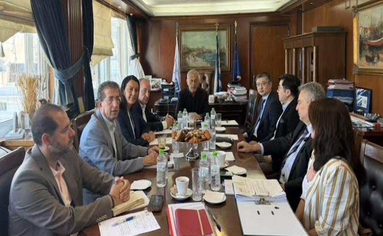 ΟΛΠ Α.Ε.: Συνάντηση του Διευθύνοντος Συμβούλου με το Δήμαρχο Πειραιά