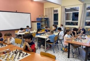 53ο Καλοκαιρινό Μαθητικό Πρωτάθλημα Σκάκι Α.Ο. Φοίνικας Αγίας Σοφίας Πειραιά