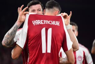 Ο Ολυμπιακός διάλυσε τον Βόλο με 5-0