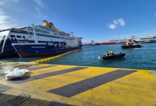 ΟΛΠ Α.Ε.: Ολοκλήρωση Άσκησης Ετοιμότητας για την αντιμετώπιση περιστατικών ρύπανσης στο Λιμάνι του Πειραιά