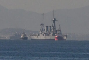 Δείτε την υποδοχή στον Ναύσταθμο Σαλαμίνας της νέας φρεγάτα Belharra "Κίμωνας"