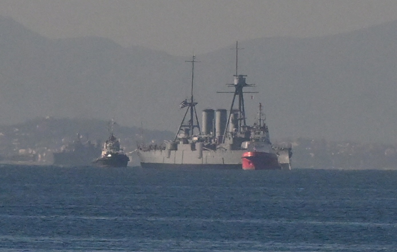 Δείτε την υποδοχή στον Ναύσταθμο Σαλαμίνας της νέας φρεγάτα Belharra "Κίμωνας"