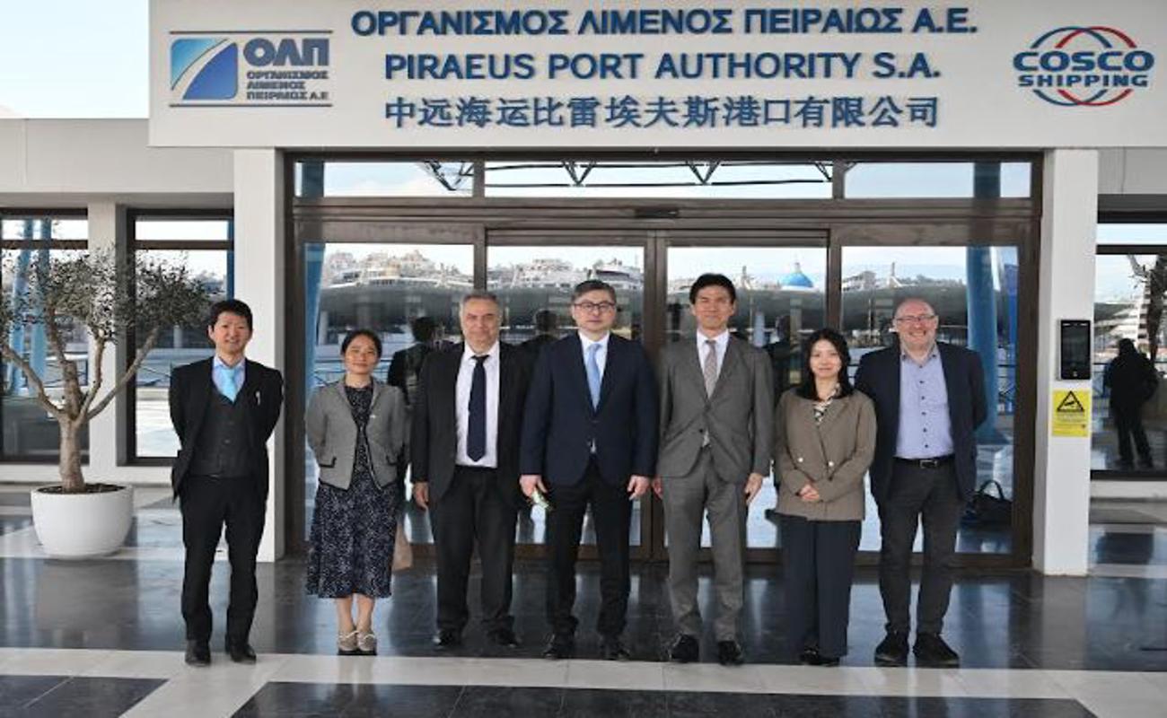 Επίσκεψη Αντιπροσωπείας της Ιαπωνικής Πρεσβείας στον Οργανισμό Λιμένος Πειραιώς