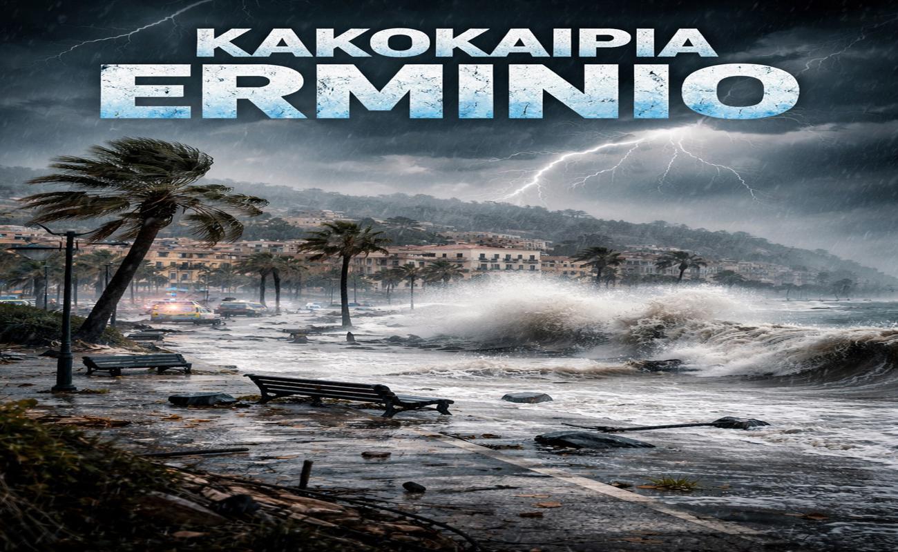 Κακοκαιρία Erminio: «Κόκκινη» προειδοποίηση για Αττική