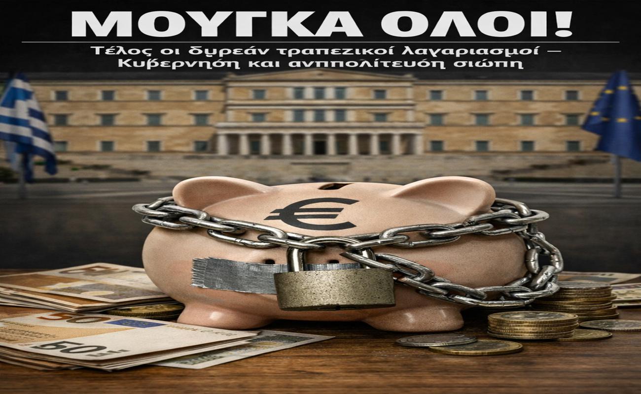 Μούγκα όλοι: Τέλος οι δωρεάν τραπεζικοί λογαριασμοί – Κυβέρνηση και αντιπολίτευση σιωπούν