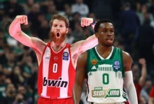 Νίκη για τον Ολυμπιακό στην έδρα του Παναθηναϊκού