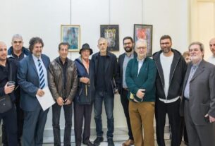 Με επιτυχία τα εγκαίνια της αναδρομικής έκθεσης «1964–2026» του Νίκου Τζιζμετζόγλου