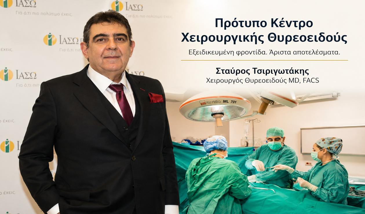 Καρκίνος Θυρεοειδούς: Νέες Δυνατότητες Εξειδικευμένης Χειρουργικής | Δρ Σταύρος Τσιριγωτάκης