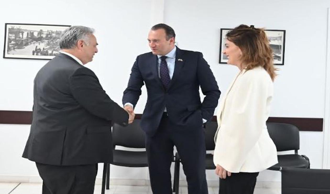 ΟΛΠ Α.Ε.: Επίσκεψη αντιπροσωπείας από τη Γεωργία στον Οργανισμό Λιμένος Πειραιώς