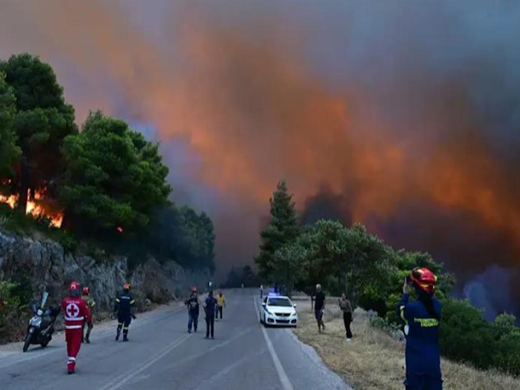 Στάχτη 100.000 στρέμματα σε Βοιωτία και Αττική...