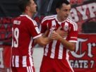 Λεβαδειακός – Ολυμπιακός 0-1 με γκολ του Σαλιάκα στο 90 + 2'